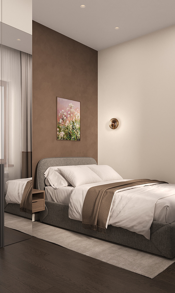 四口之家120平现代设计住宅-49