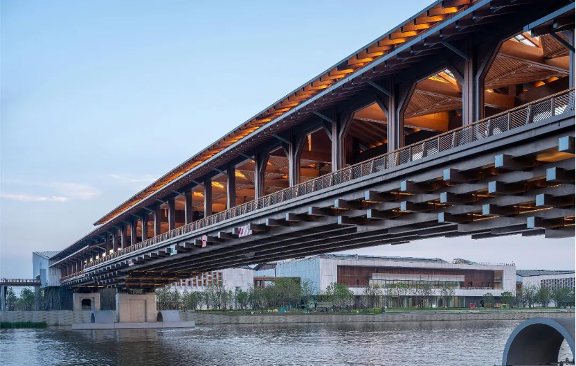 段进院士参加央视总台《生态中国》节目介绍长三角水乡客厅方厅水院设计理念-65