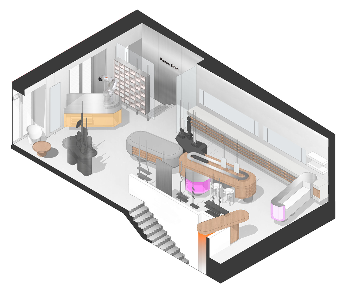 Poison Drop 珠宝店丨俄罗斯莫斯科丨DA bureau-2