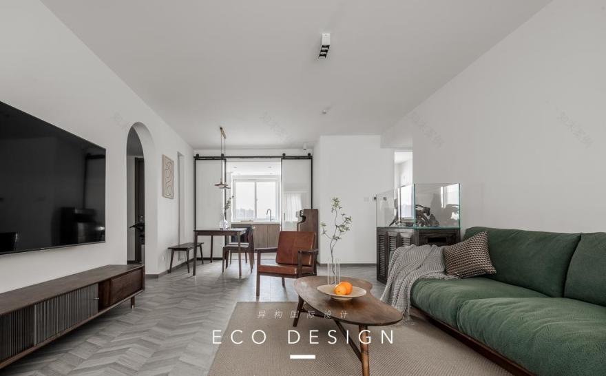 原木之魅 · 日式混搭风格的温馨家居设计-6