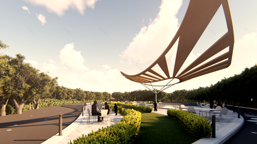 FOOD COURT AREA 景观设计项目-3