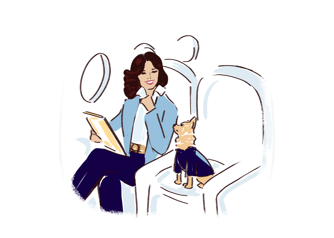 宠物与时尚插画项目-8