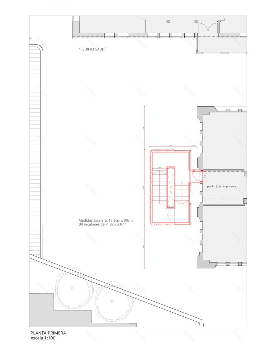 Teresianas Gandu·er 遗址防火楼梯设计丨西班牙巴塞罗那丨Gaudi-21