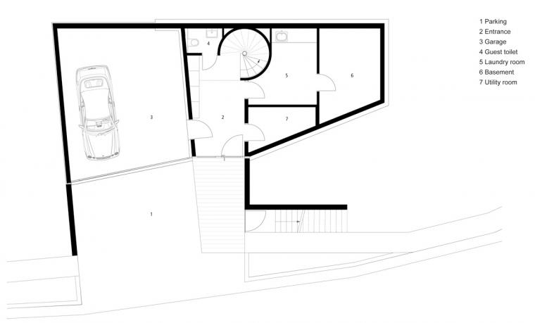 苏黎世湖边动态别墅 | Flexhouse 融入自然的室内设计-48