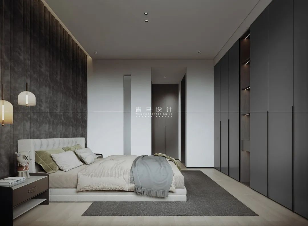 未央金茂府现代轻奢下叠别墅设计丨中国西安丨青马别墅设计-87