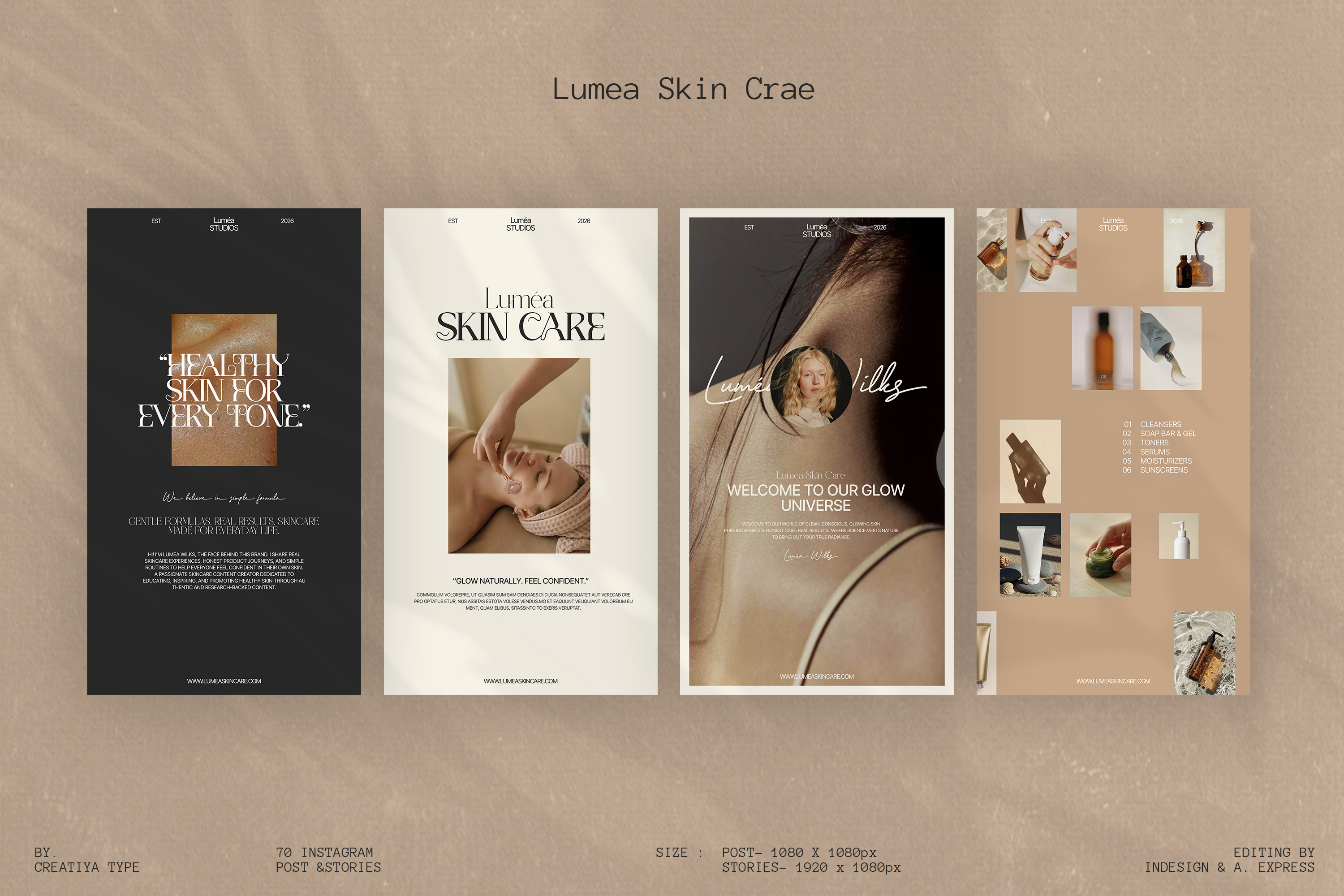 LUMEA | Beauty & Skin Care Template-1
