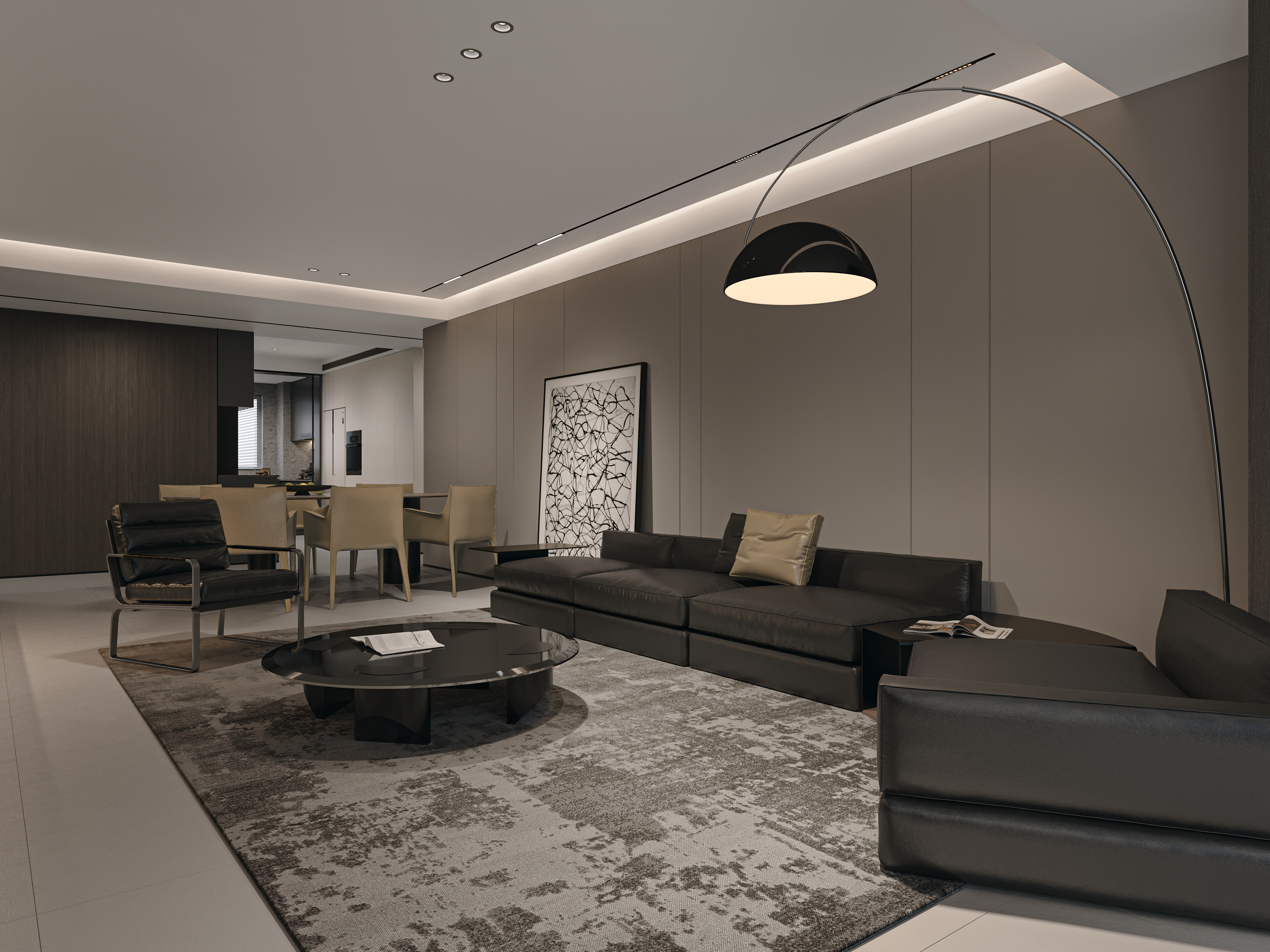 七悦,暗色调空间丨中国洛阳丨井外空间-9