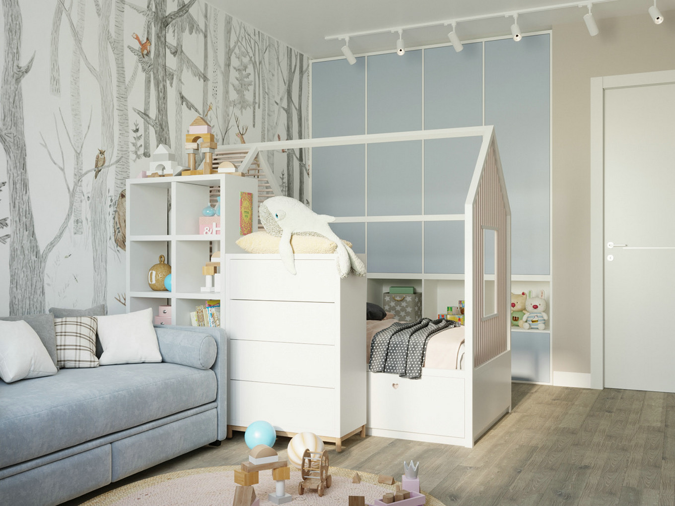 北欧简约混搭小清新设计案例-16