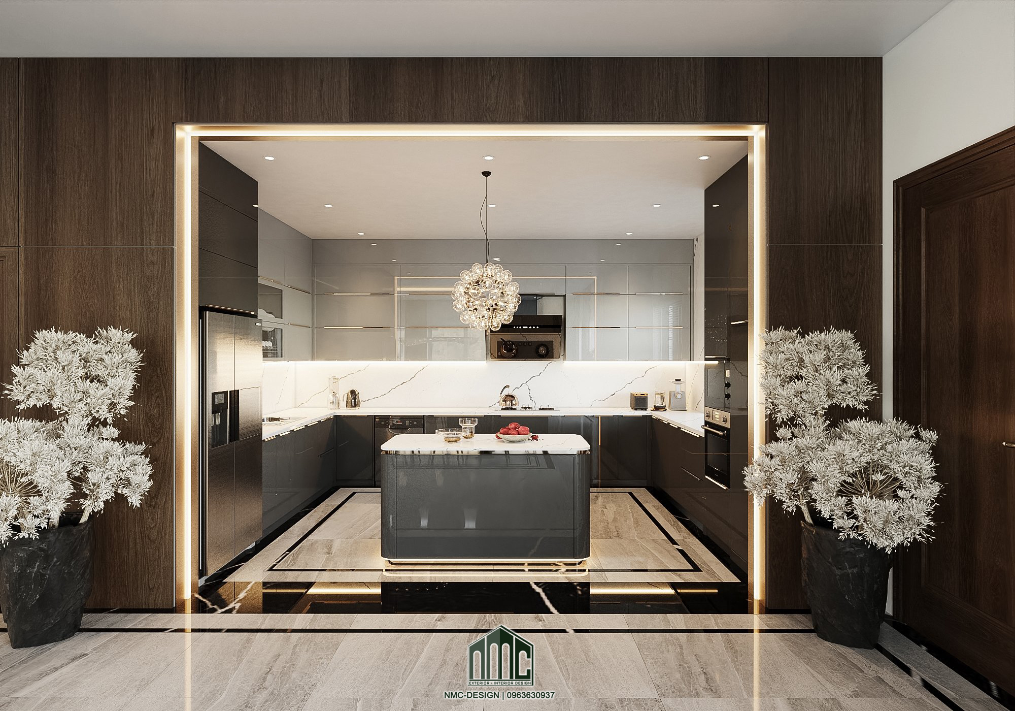 KINH MON VILLA 室内设计丨越南丨KINHMON INTERIOR DESIGN-13