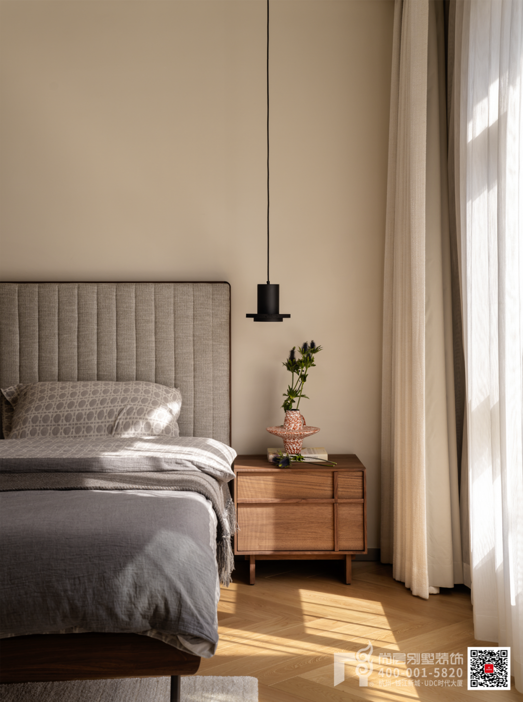 500㎡富春壹号院·木影流光·自然叙事的现代“剪影”别墅丨杭州尚层装饰-55