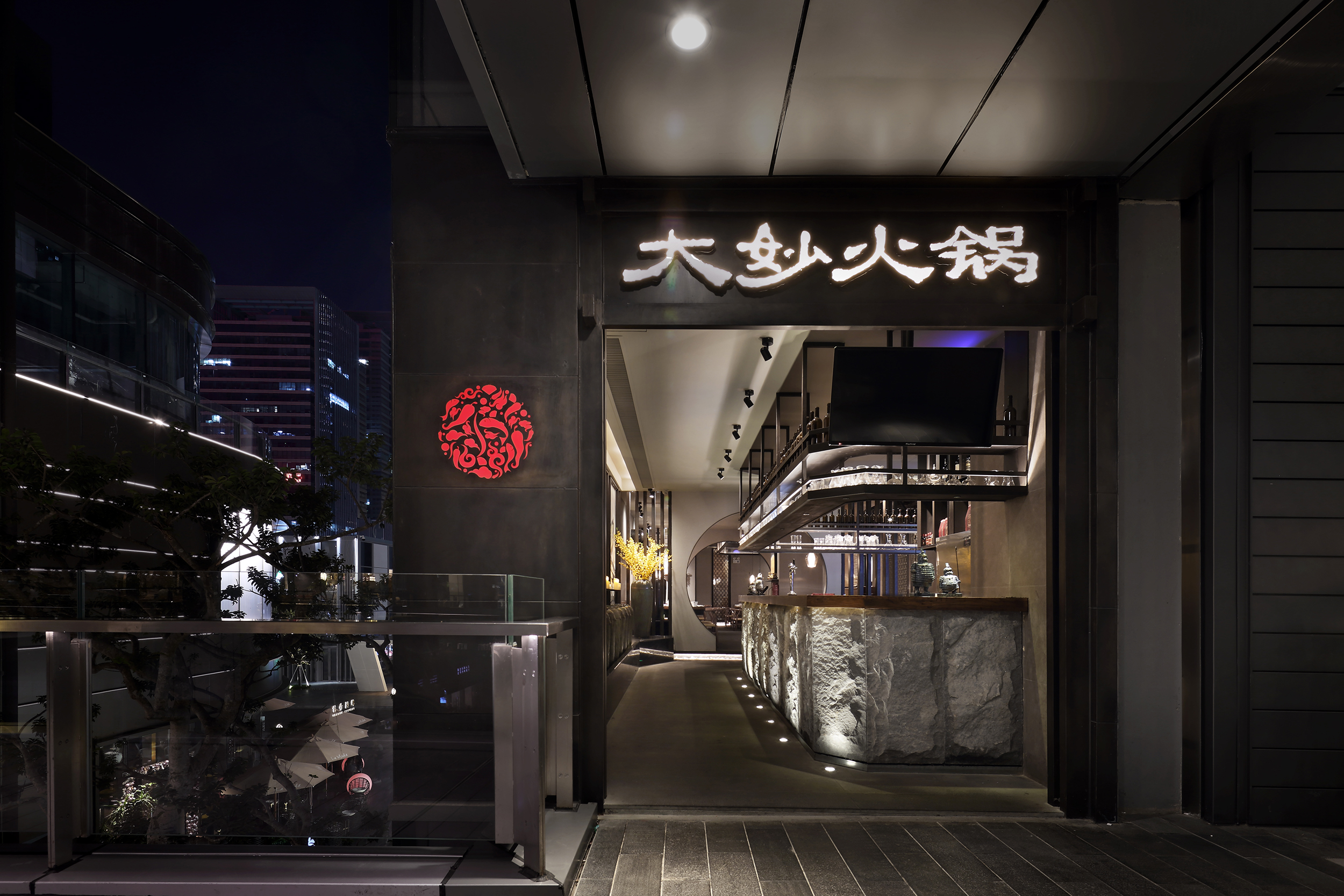 餐厅设计之大妙火锅，妙不可言的中式意境空间-22