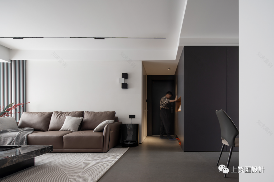 东华壹品现代简约住宅设计丨沫水涧国际设计事务所-14