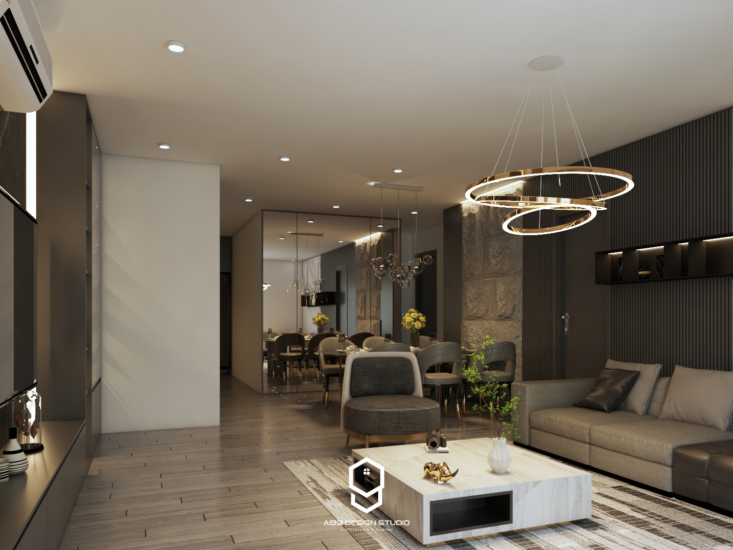 Sketchup公寓室内模型下载项目丨Nguyen Thanh Tung-5