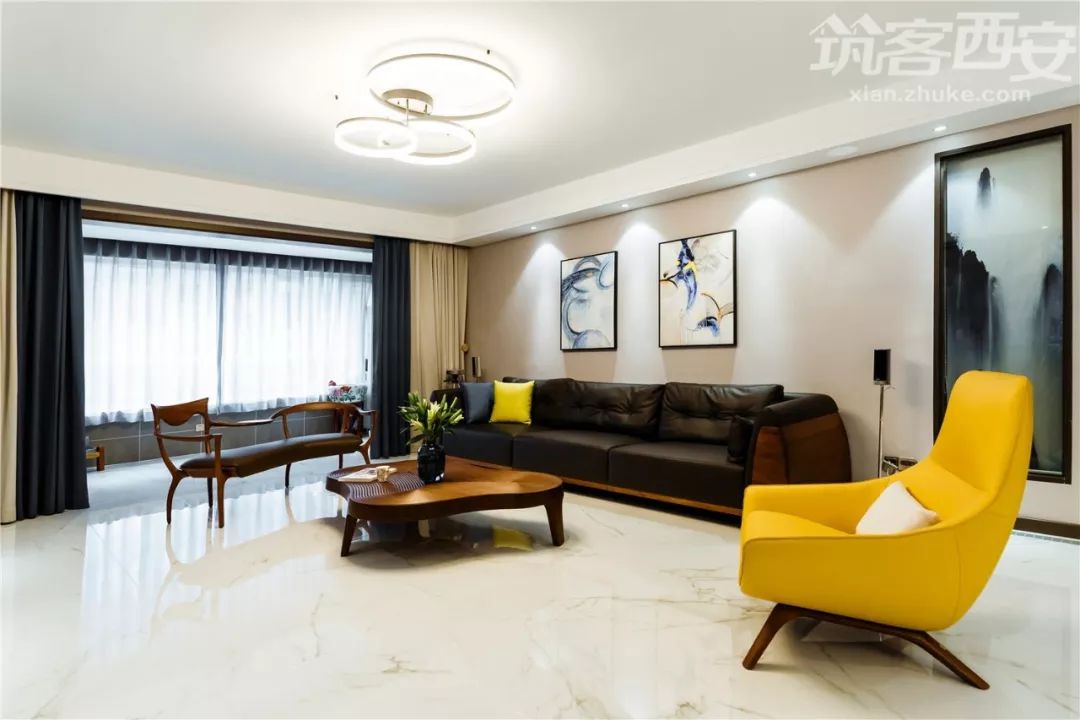 《声韵》 | 190㎡平层大改,孩子可以在家骑滑滑车!-31