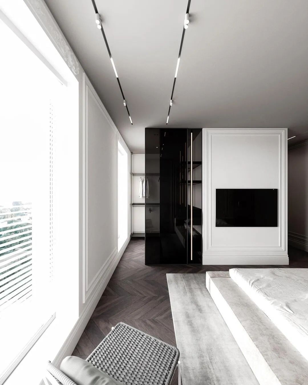 现代奢华 · 水泥灰公寓设计丨Konstantin Kildinov-36