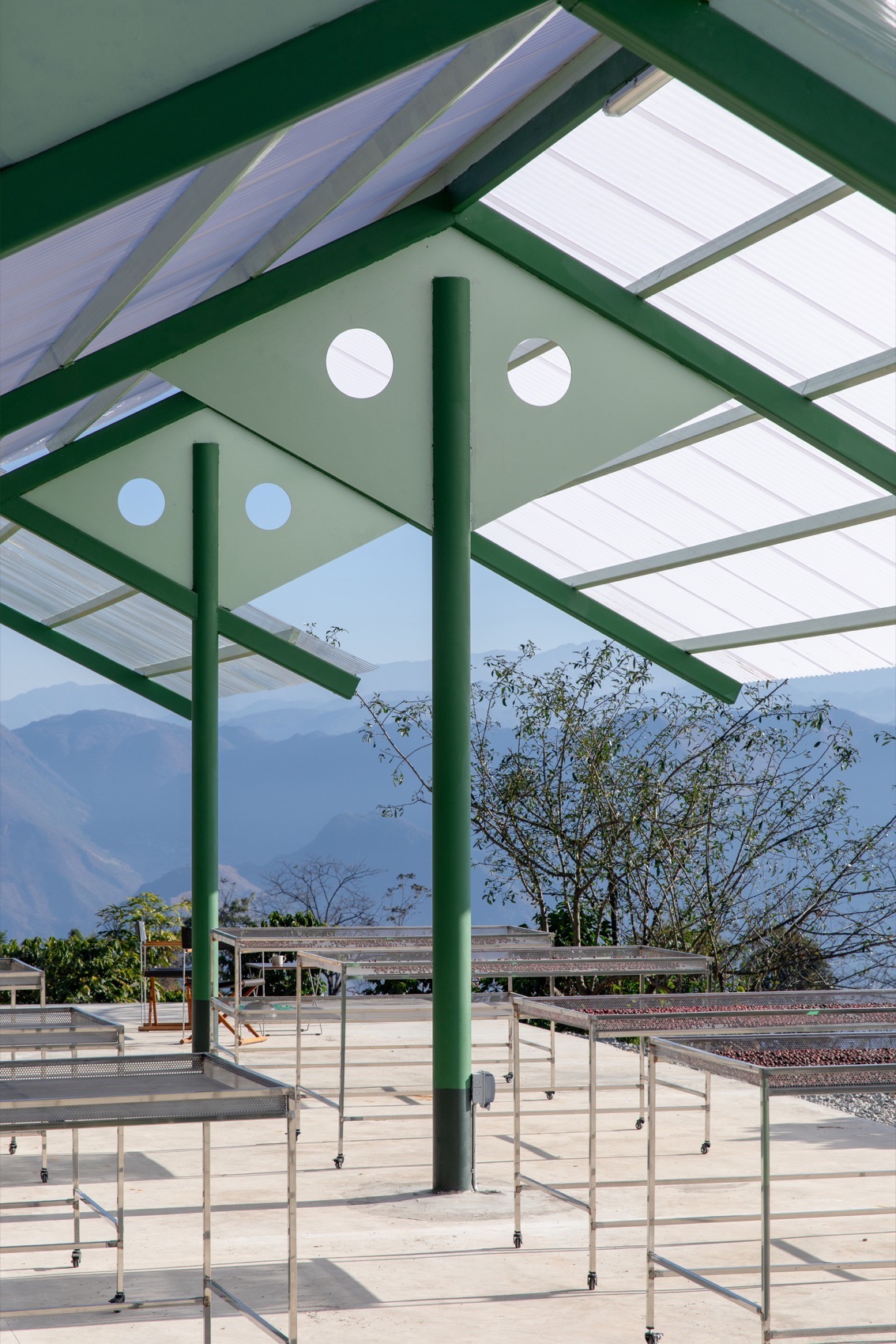 云南保山田田庄园咖啡晒场丨中国保山丨边缘计划建筑工作室-27