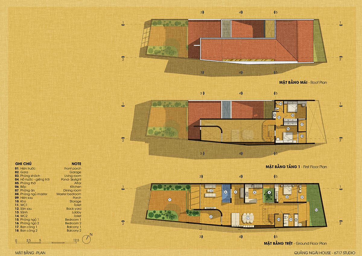 现代与传统交融的越南 Quảng Ngãi House-58