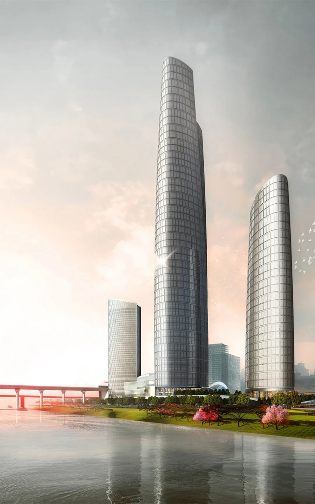 重庆陆海国际中心丨中国重庆丨美国KPF建筑师事务所-30