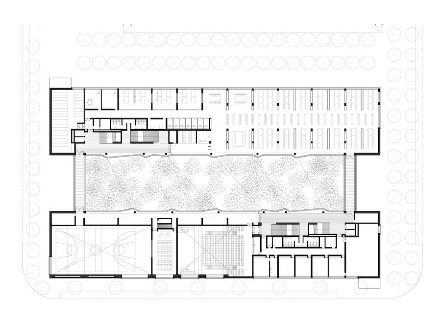 塞维利亚大学教育中心——公共建筑的新典范-25