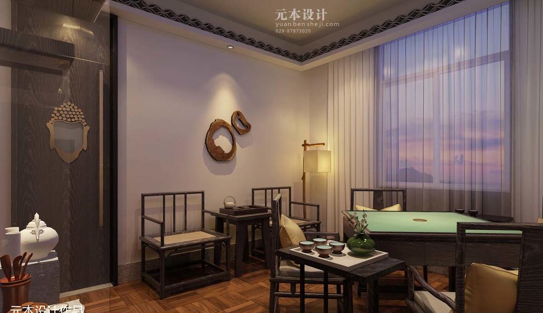 
元本设计-茶缘会所 -19