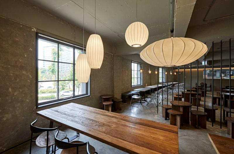 首尔甜品店，现代风 100 平住宅烘焙坊设计-16