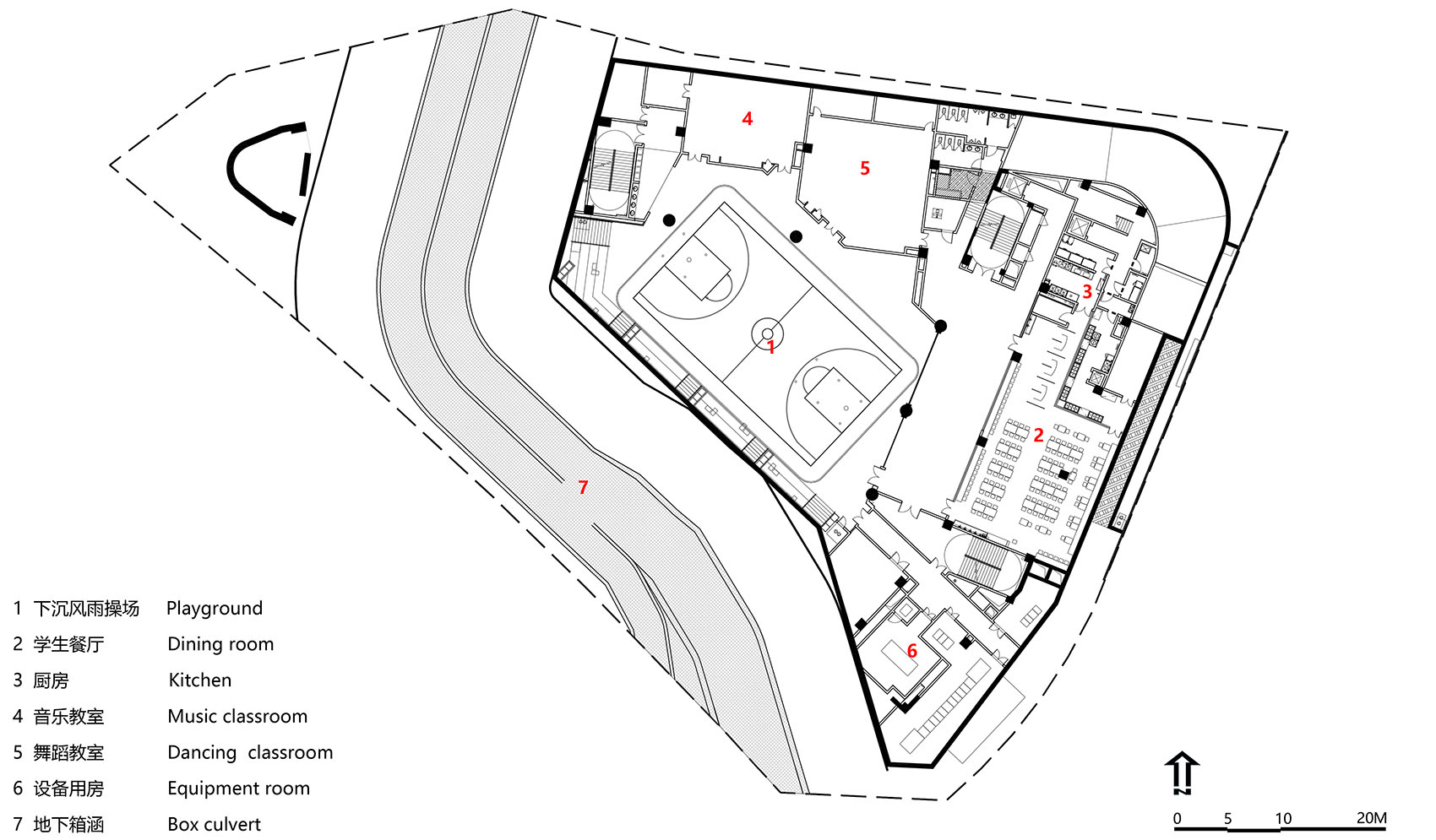 深圳长源小学 | 微型校园的复合集约设计-102
