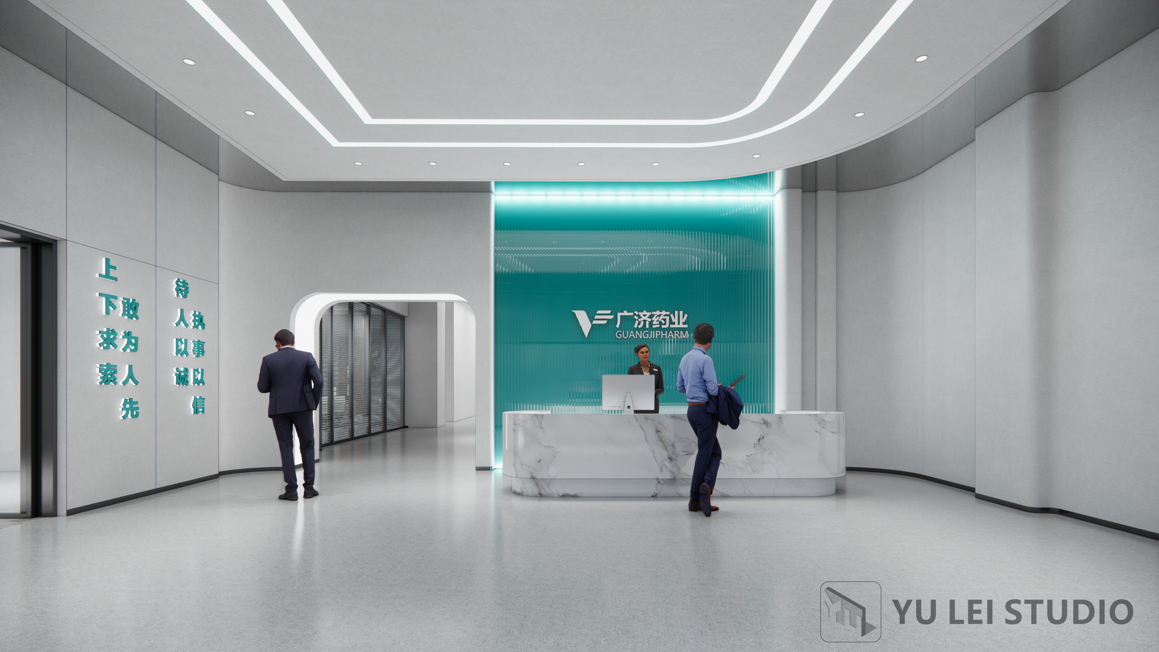 湖北某医药企业展示中心-3