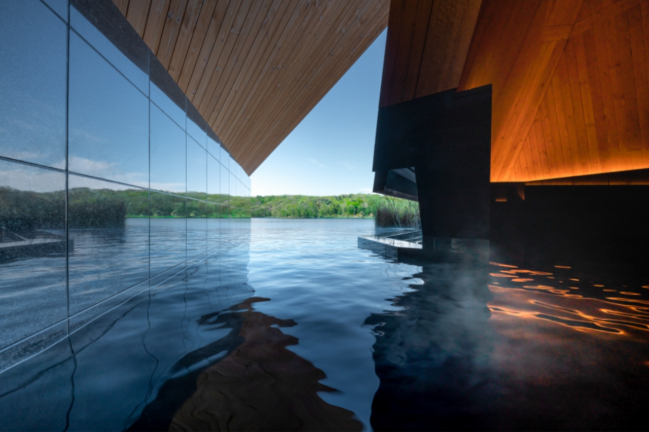 北海道白老町温泉酒店界波罗多丨中村拓志-15