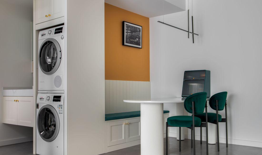 美式风情 98㎡两房变三居巧妙设计-10