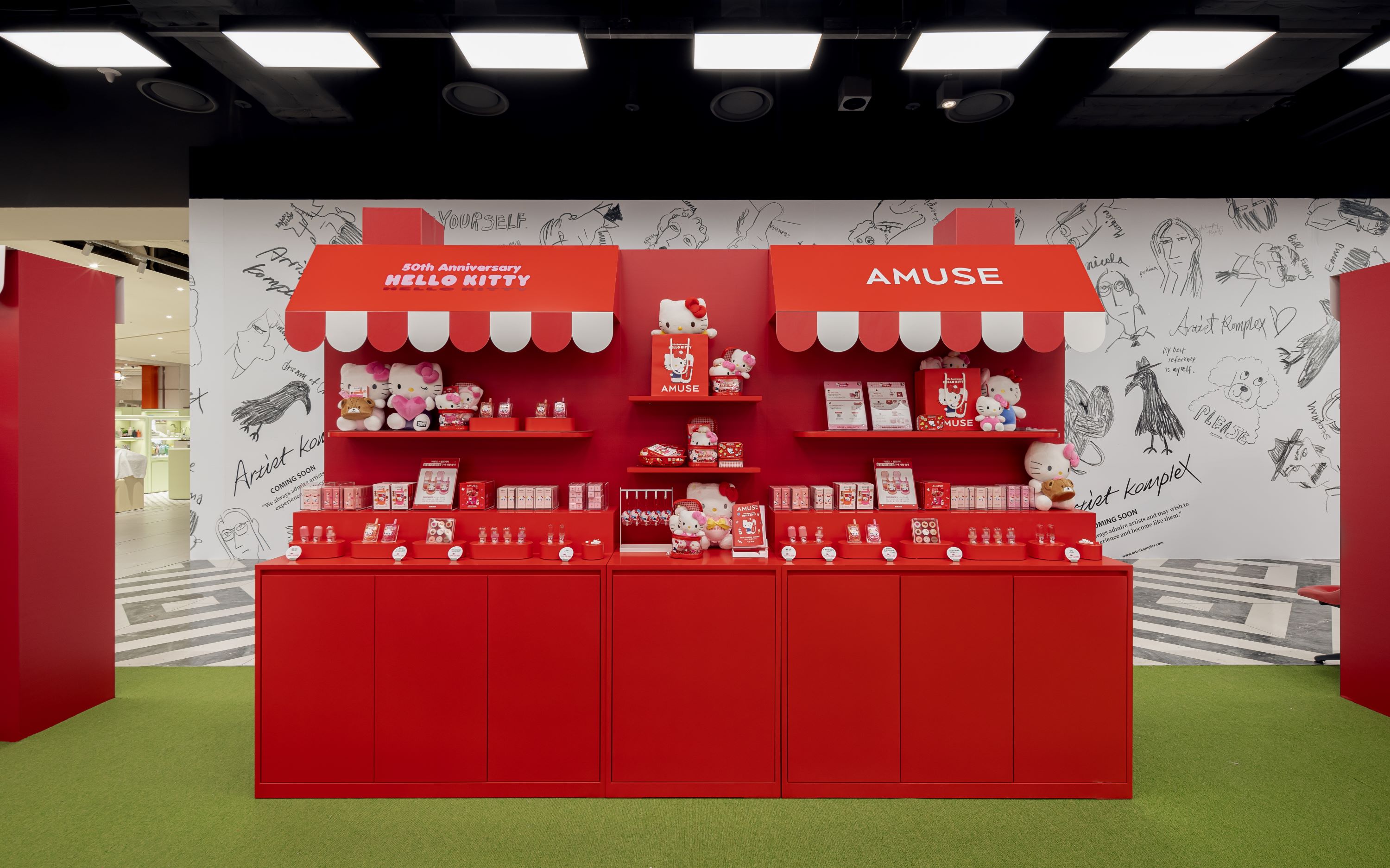 娱趣快闪店，首尔现代百货店丨韩国首尔-12