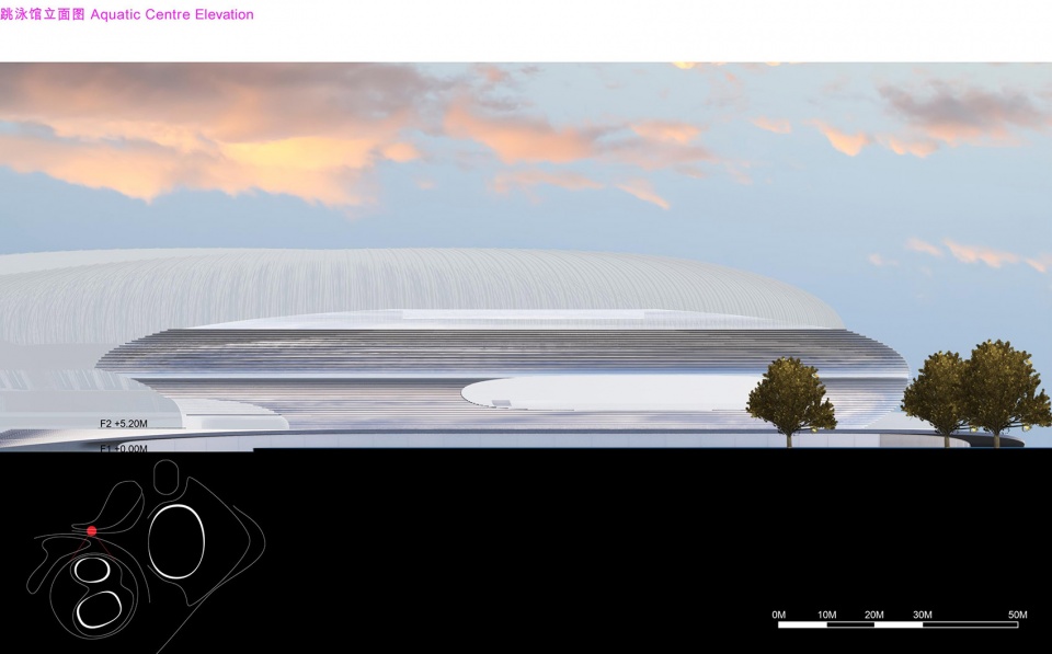 大湾区体育中心丨中国广州丨扎哈·哈迪德建筑事务所,广东省建筑设计研究院-115