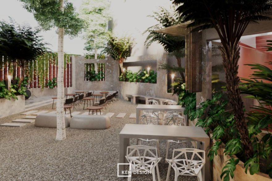 Lacati Cafe咖啡店设计项目丨越南河内丨KenDesign-38