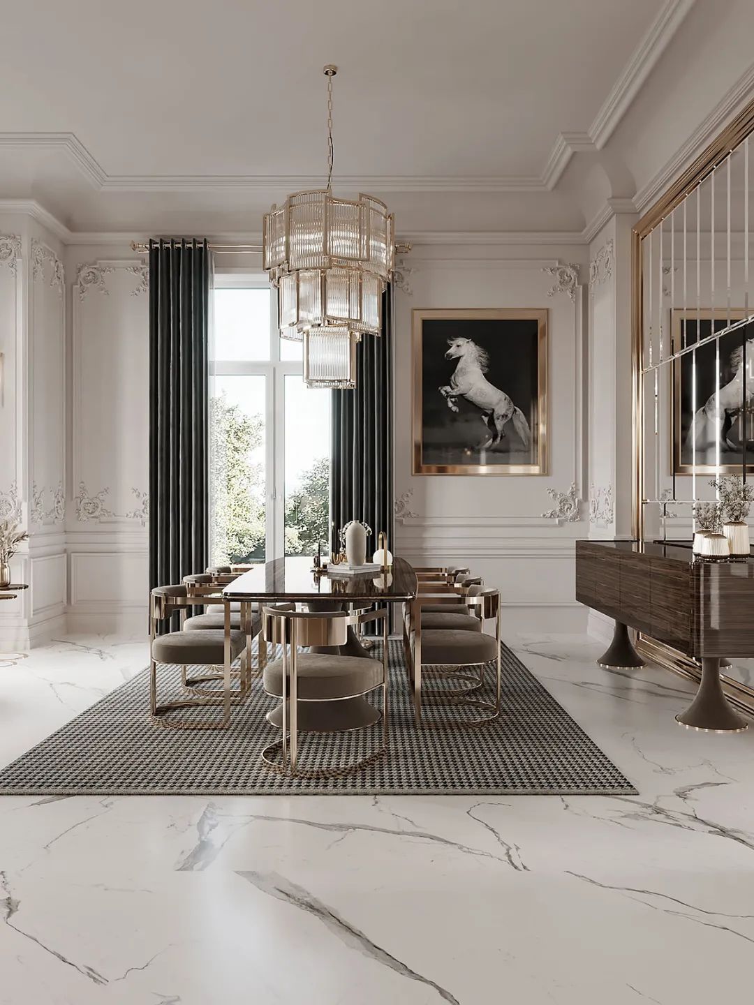 别墅豪宅 室内设计丨阿曼丨ZEBRANO,Buro One-31