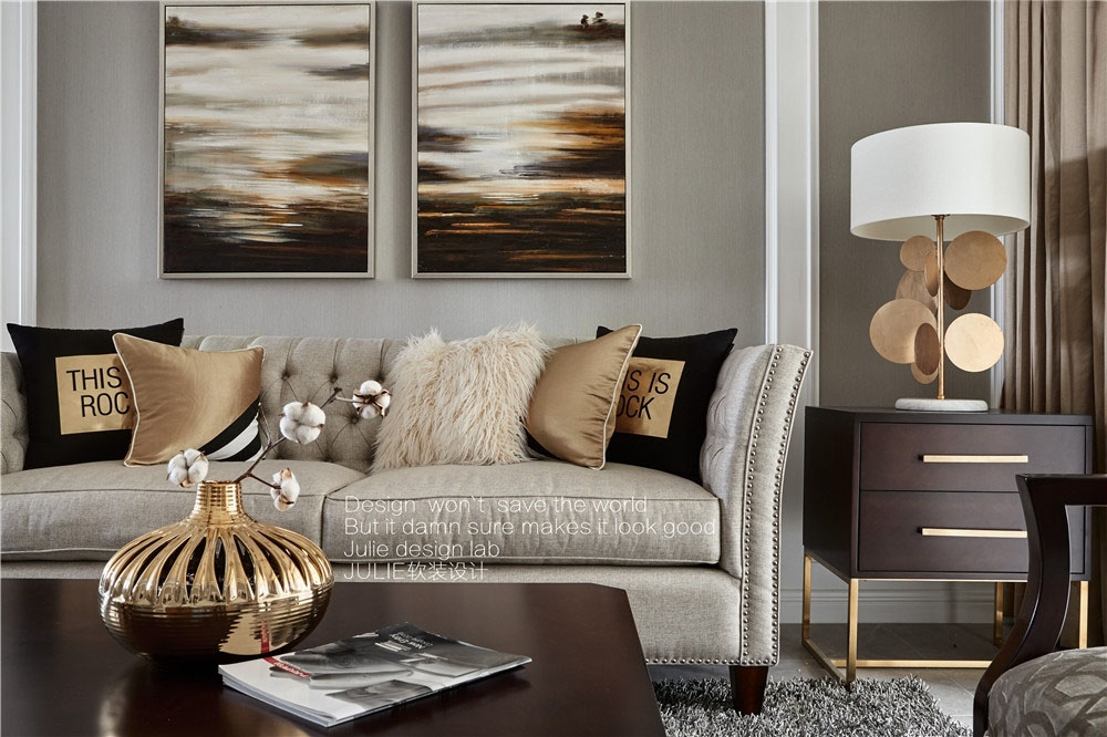 金地天逸200㎡摩登美式-25