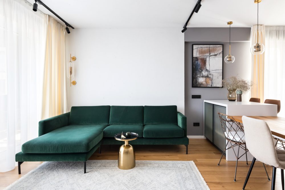 罗马尼亚时尚黑线公寓丨罗马尼亚布加勒斯特丨Jooca Studio-13