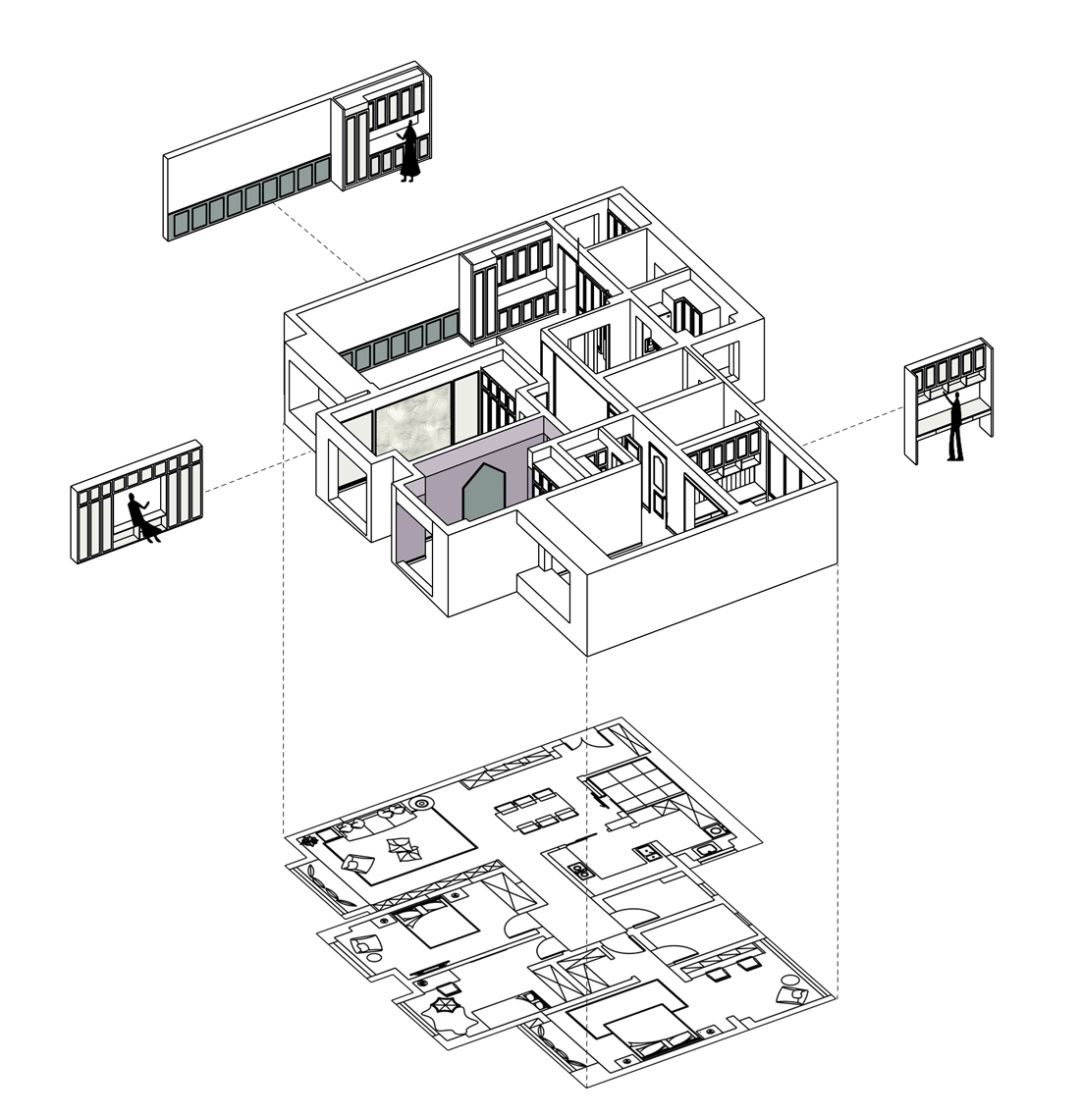 成都高新区现代美式二手房改造 | 温馨阳光，绿意盎然-26
