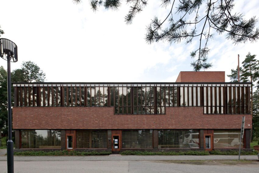 Säynätsalo Town Hall（赛伊奈约基市政厅）丨芬兰丨Alvar Aalto（阿尔瓦·阿尔托）-14