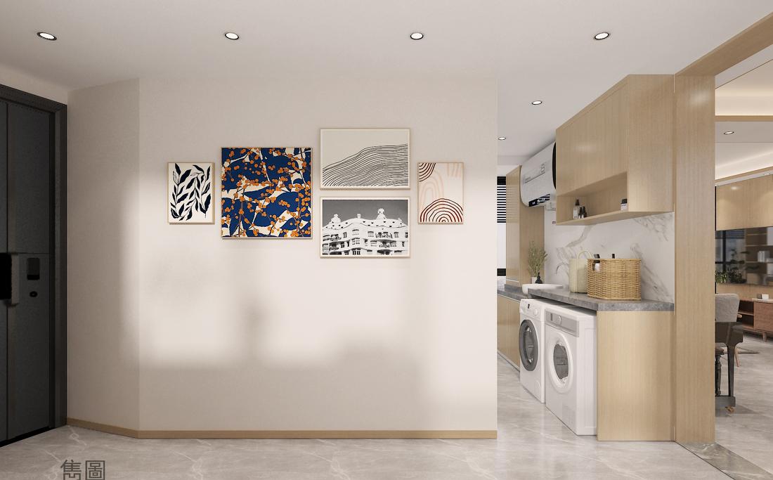 广州南沙碧珑湾 115m²日式原木风家居设计丨中国广州-16