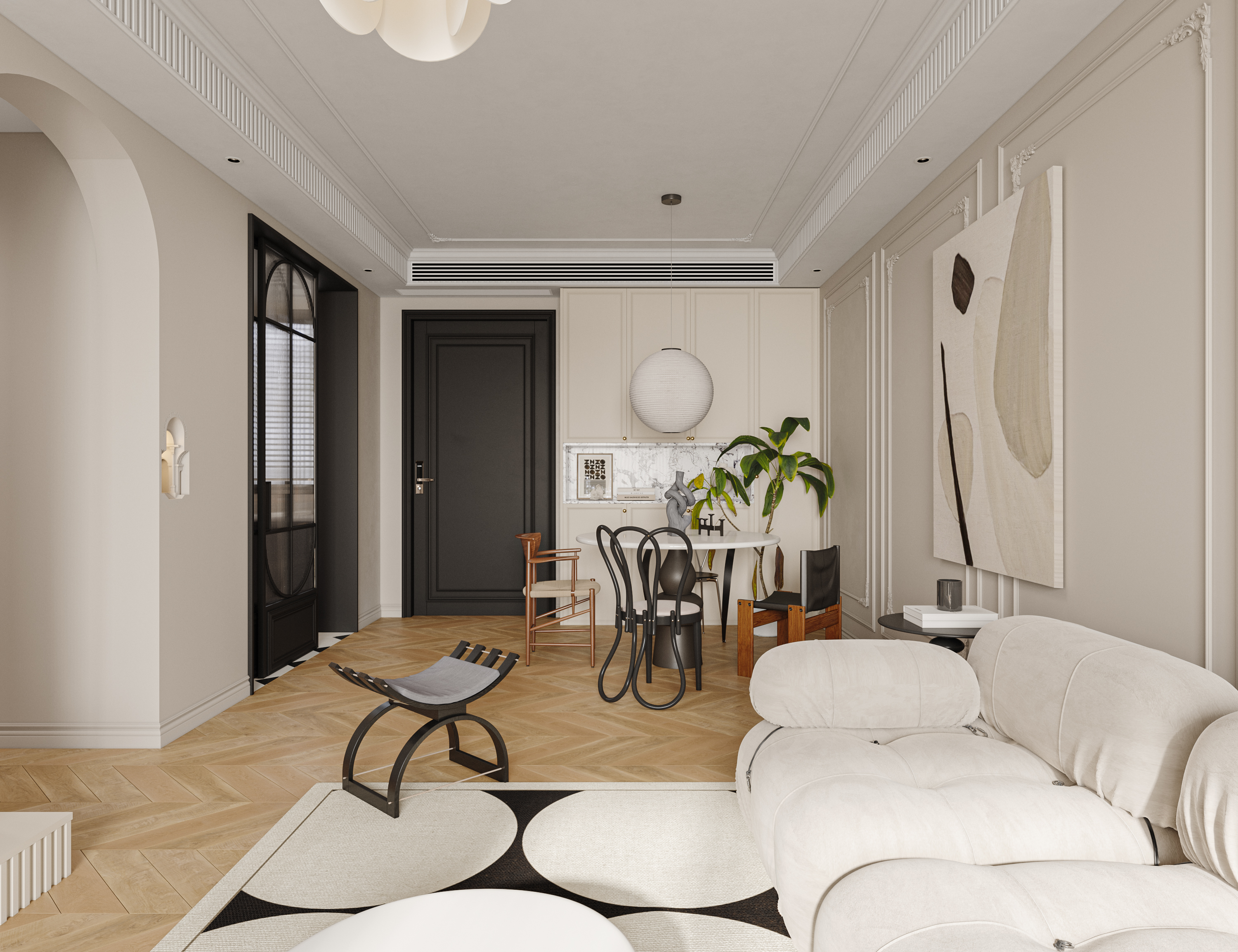 奶油风简约法式-2