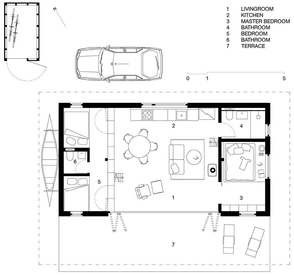 VOJ湖边度假屋，斯洛伐克 / JRKVC-53