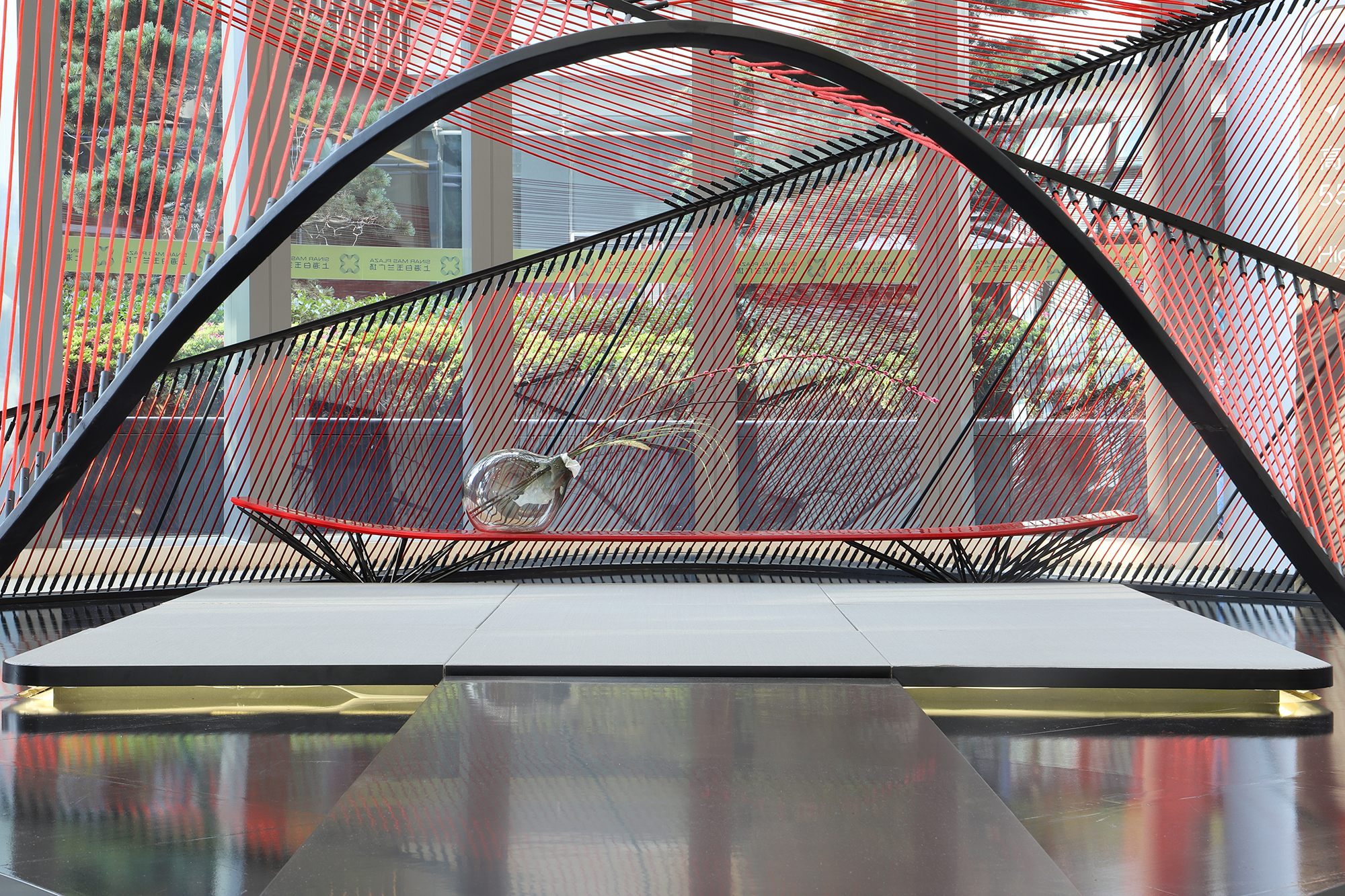 创新茶室 · 红纤维诠释传统日式茶文化-17