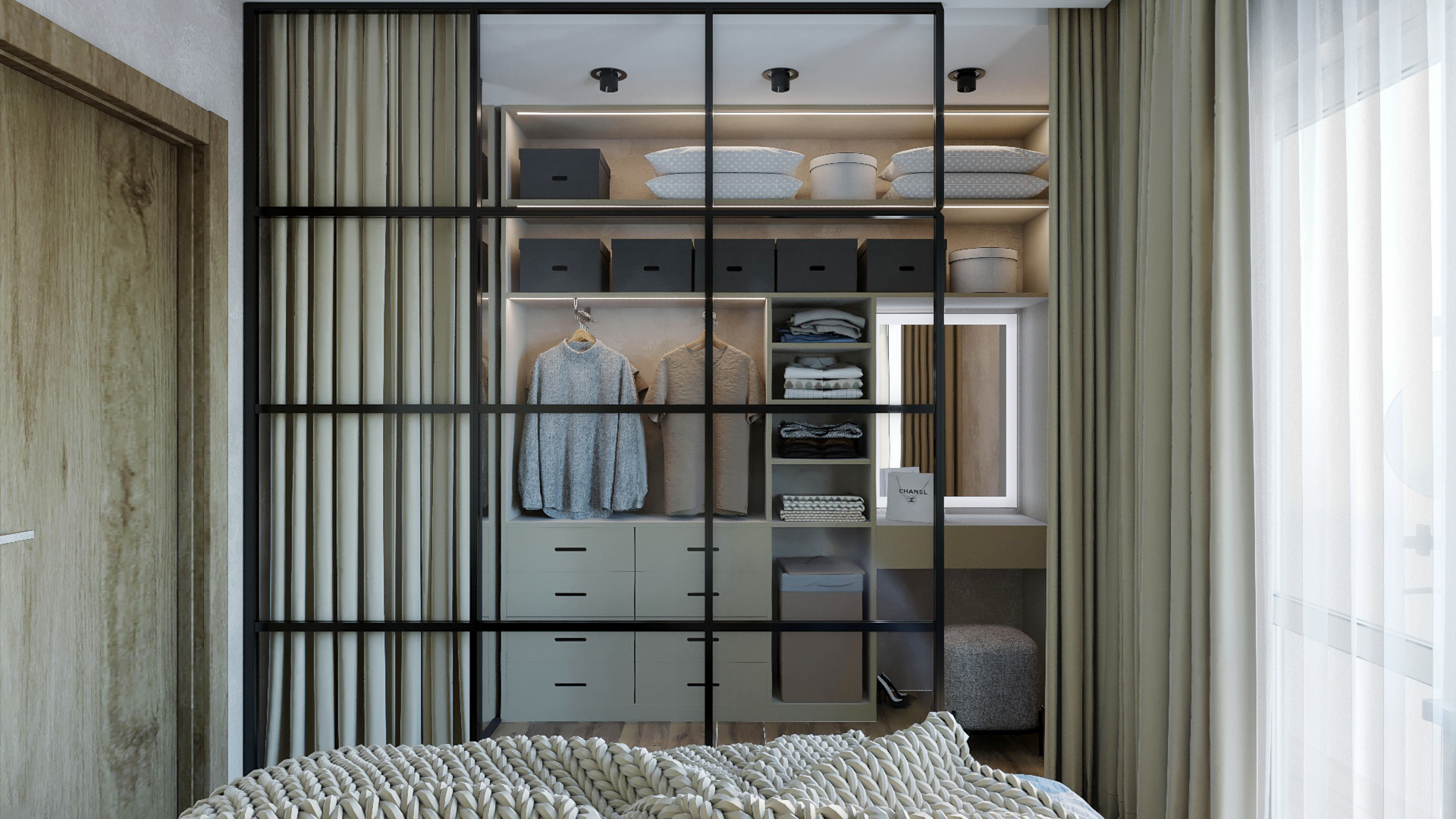 Novosibirsk 公寓室内设计丨俄罗斯新西伯利亚丨Alena Rubtsova-17