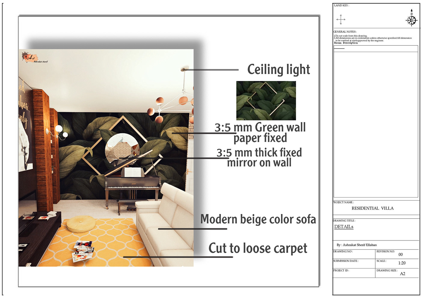 Living room with dinning side-5