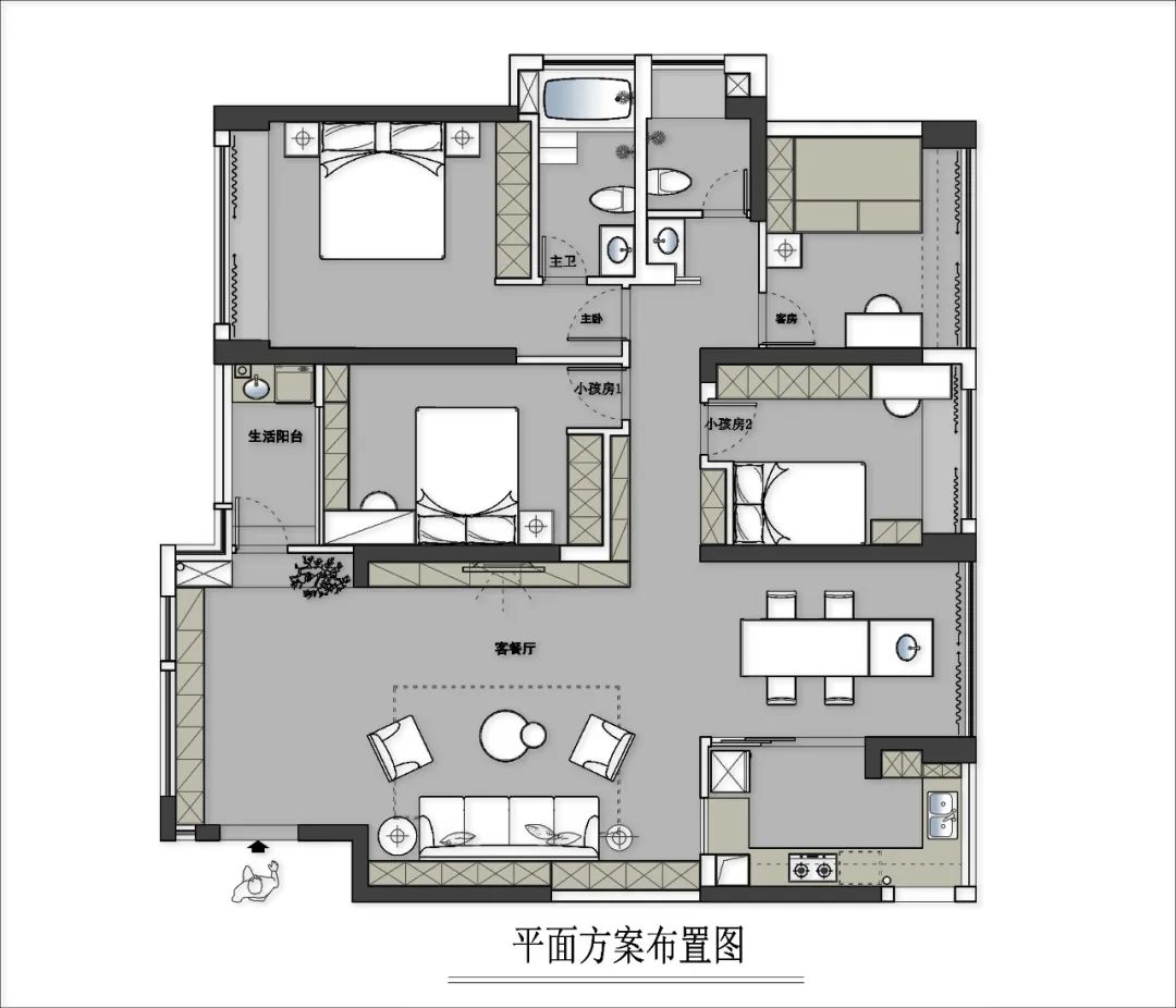 深圳幸福城 150㎡现代简约家居设计，原木与阳光探寻生活本质-57