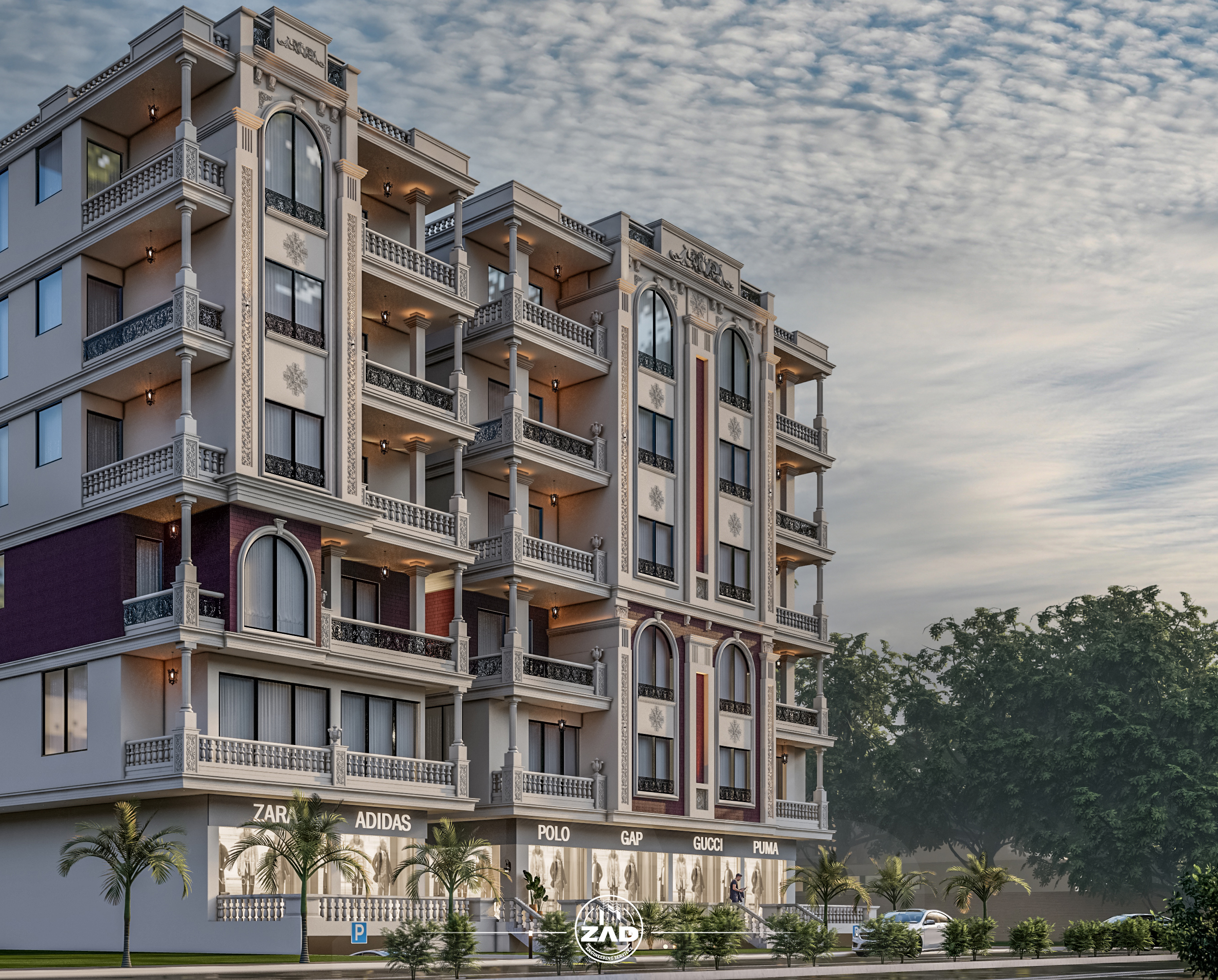 埃及某住宅建筑设计-2