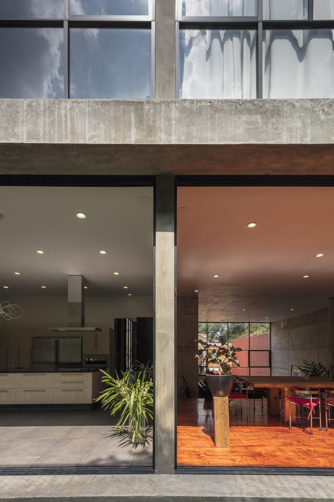 墨西哥城火山石住宅-64