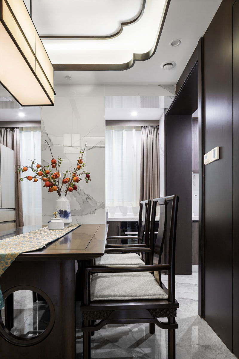 新中式风韵 | 机械新村80平米空间设计-14