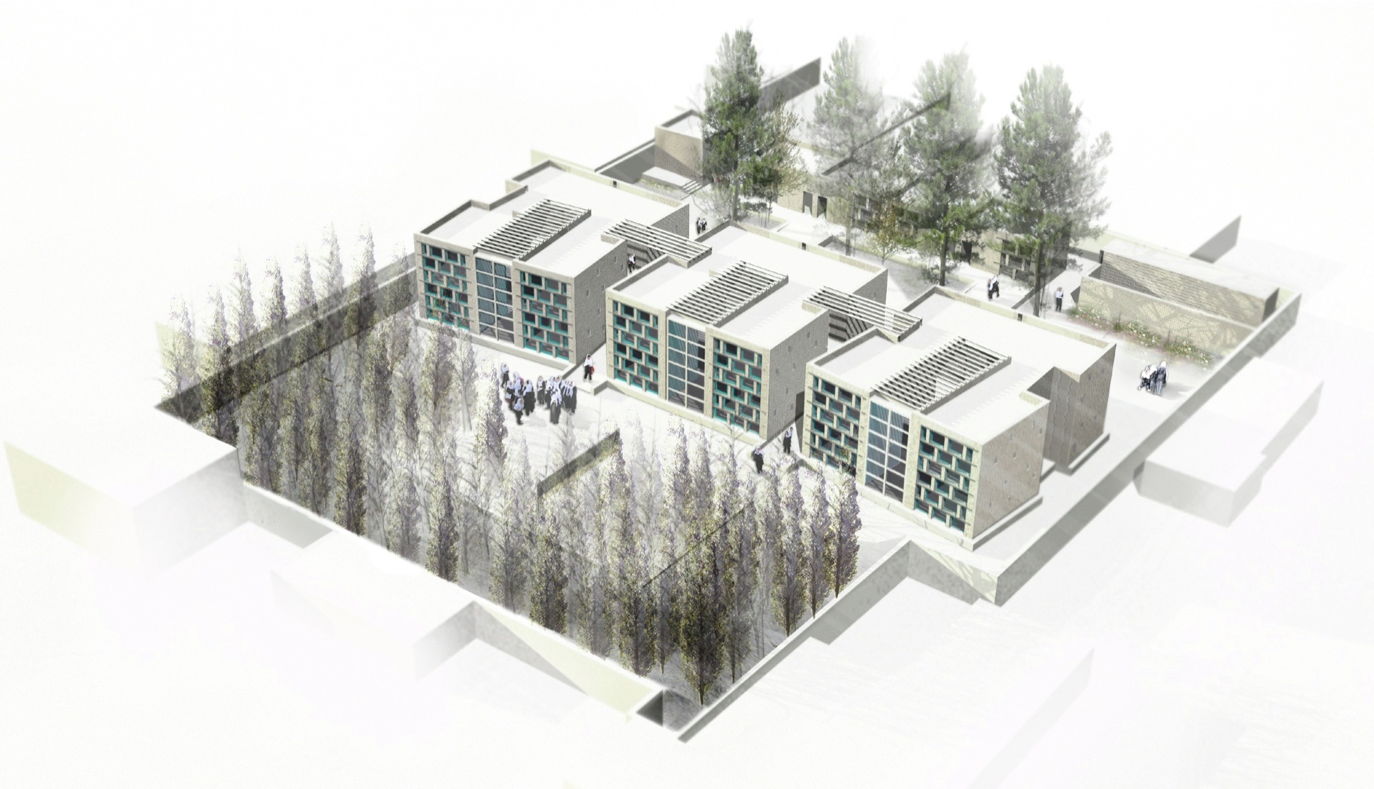 戈哈尔·卡顿女子学校丨阿富汗马扎里沙里夫-63