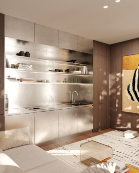 巴黎第十八区私人公寓室内设计丨法国巴黎丨Murad Seyid