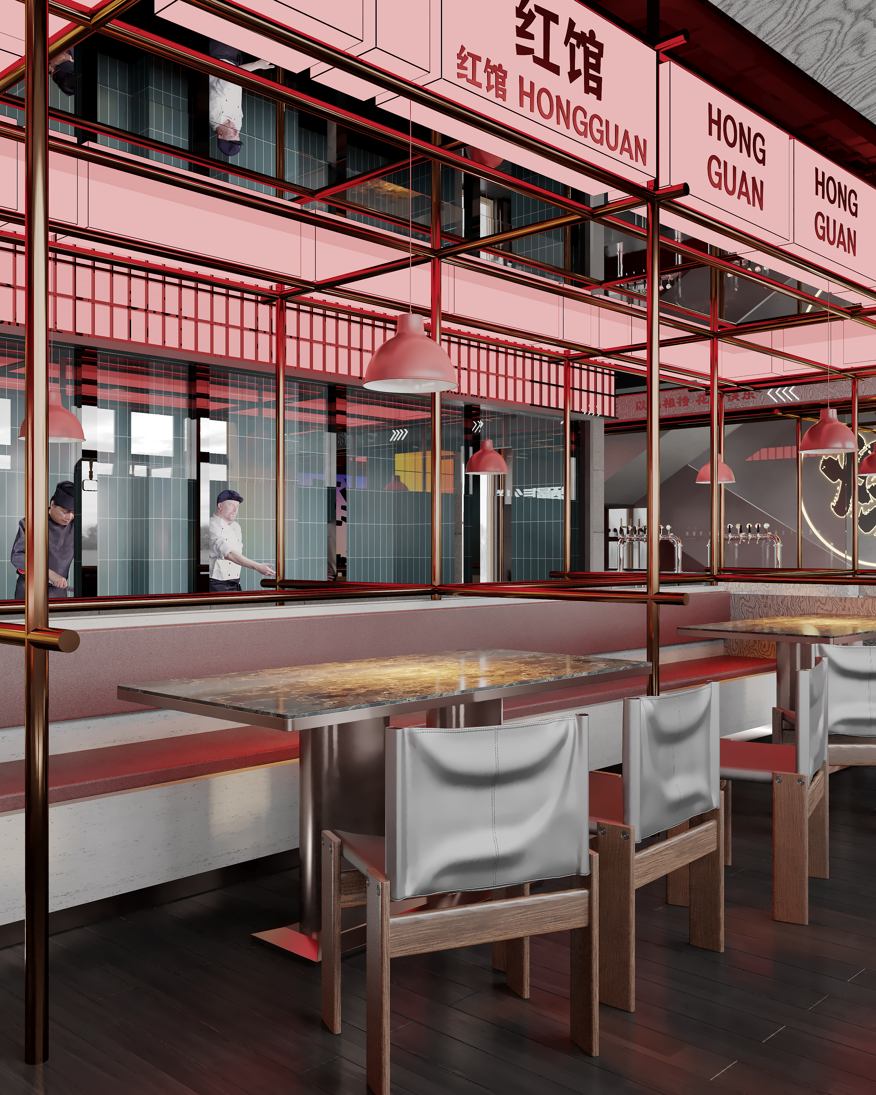 烧烤餐厅设计-4